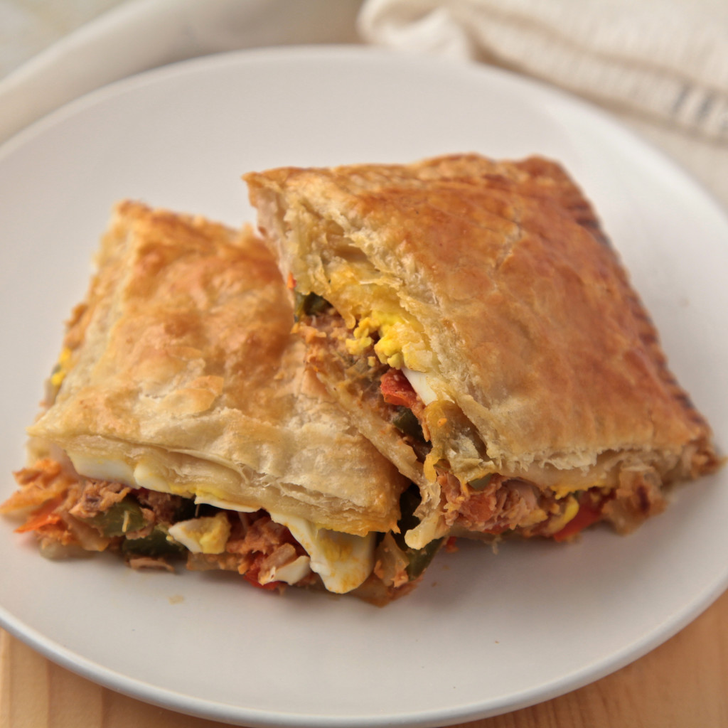Tuna puff pastry