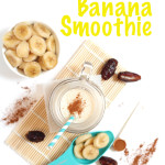 Coconut water banana smoothie #VEGAN