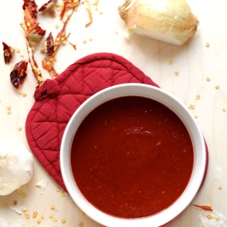 Delicious and authentic anchilada sauce #Mexicanrecipe #Vegan #Vegetarian #Foodie